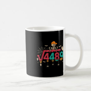 Vierkantswortel 4489 Wiskundeleraar Grappig 67 Mem Koffiemok
