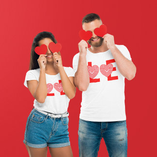 Vierletterige woordliefde t-shirt