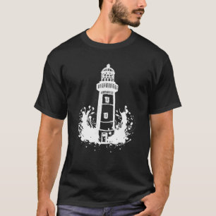 Viertoren voor veiligheidsbaken voor kustwateren t-shirt