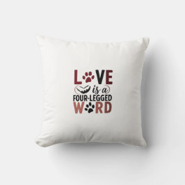 Viervoetig liefdeskussen kussen