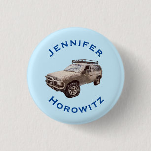 vierwielaandrijving ronde button 3,2 cm