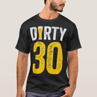 Vies Dertig 30 Jaar Oud Verjaardag Decoraties Bije T-shirt