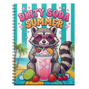 Vies Sodawater Zomer Wasbeer Zomerdrank Vakantie Notitieboek