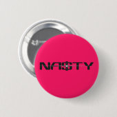 Vies Statement Knoop Ronde Button 5,7 Cm (Voorkant /achterkant)