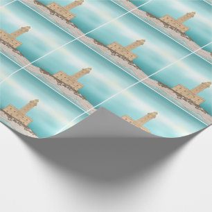 Vieste Lighthouse Italië Cadeaupapier