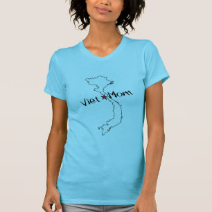 Viet*mama! Viering van moeder van Vietnamese kinde T-shirt