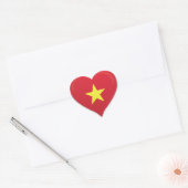 Viêt-nam drapeau orgueil autocollant (Enveloppe)