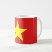 Viêt Nam Flag Mug (Devant droit)