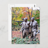 Viet Nam Memorial - Washington D.C. Briefkaart (Voorkant / Achterkant)