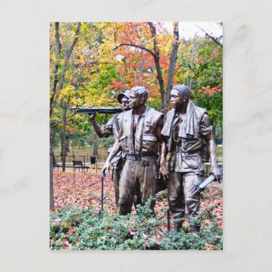 Viet Nam Memorial - Washington D.C. Briefkaart (Voorkant)