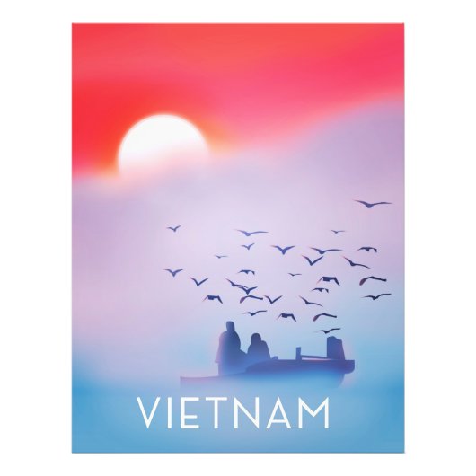 Viêt-Nam poster de vacances (Devant)