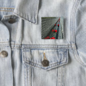 Viëtactische herdenkingsmuur vierkante button 5,1 cm (In situ)