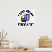 Vietnam - 1e zg Bde Poster (Keuken)