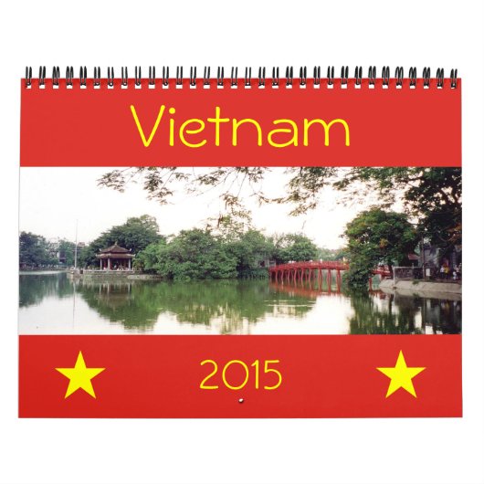 vietnam 2015 kalender (Hoes)