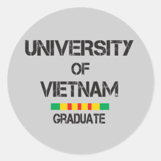 Vietnam afstuderen 1 sticker