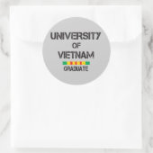Vietnam afstuderen 1 sticker (Tas)
