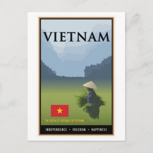 Vietnam Briefkaart