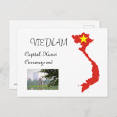 Vietnam Briefkaart (Voorkant / Achterkant)