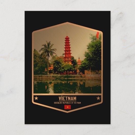 Vietnam Briefkaart (Voorkant)