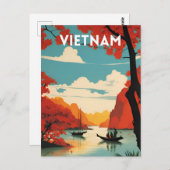 Vietnam  briefkaart (Voorkant / Achterkant)