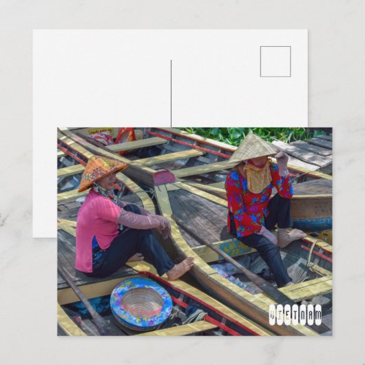 Vietnam Briefkaart (Voorkant / Achterkant)