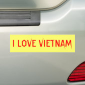 VIETNAM* Bumpersticker (Op auto)