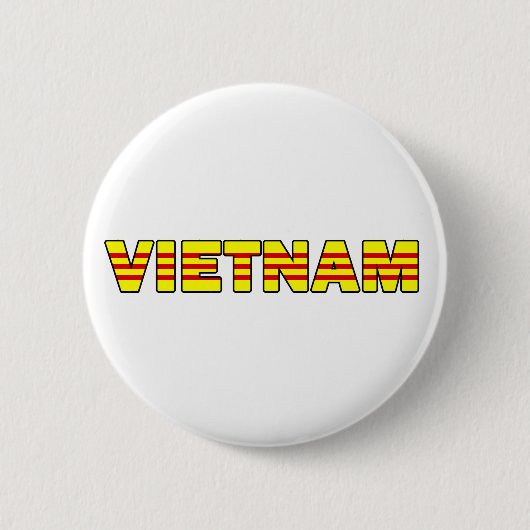 Vietnam-Button Ronde Button 5,7 Cm (Voorkant)
