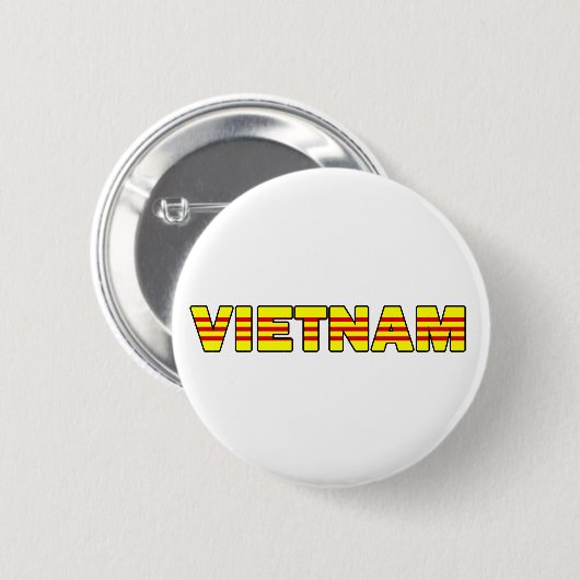 Vietnam-Button Ronde Button 5,7 Cm (Voorkant /achterkant)