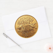 Vietnam dienstmedaille sticker (Envelop)