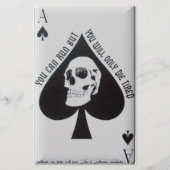 Vietnam doodkaart briefpapier (Voorkant)