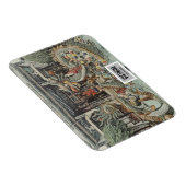 Vietnam Drakentempel,  datum Magneet (Rechterzijde)