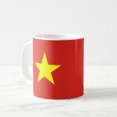 Vietnam Drapeau en céramique café Mug (Devant gauche)