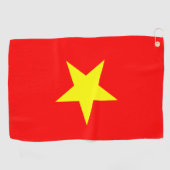 Vietnam Drapeau serviette de golf (Horizontal)