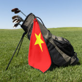 Vietnam Drapeau serviette de golf (Vert)