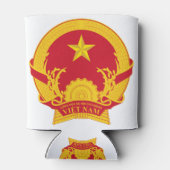 vietnam embleem blikjeskoeler (Achterkant)