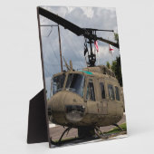 Vietnam Era Euh-1 Huey Militaire Chopper Fotoplaat (Zijkant)