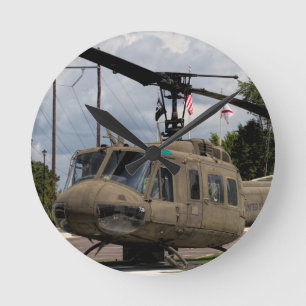  Vietnam Era Euh-1 Huey Militaire Chopper Ronde Klok