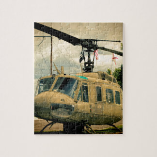 Vietnam Era Euh-1 Huey Militaire Helikopter Legpuzzel