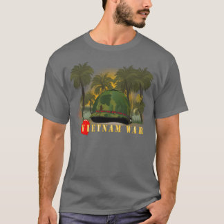 Vietnam Era Helmstikker MELOVEYOULONGTIME GI w T-shirt