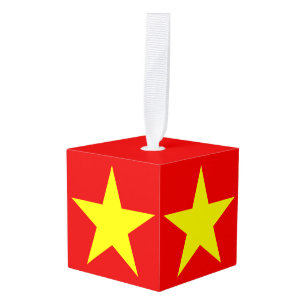 Vietnam Flag Yellow Star Ornament