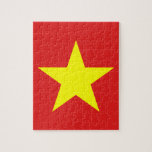 Vietnam Flag Yellow Star Puzzle<br><div class="desc">Drapeau du Vietnam. Conception sur puzzle. Vêtements assortis,  accessoires,  produits de bureau,  produits maison et plus...  N'oubliez pas toute la collection.</div>