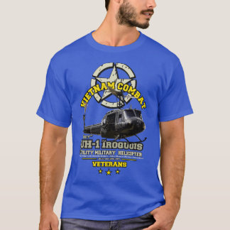 Vietnam Gevechtsveteranen UH1 Iroquois T-shirt