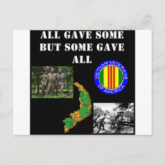 Vietnam Herdenking Briefkaart