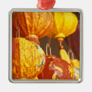 Vietnam, Hoi An Large lantern, souvenirs Metalen Ornament