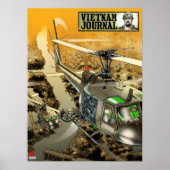 Vietnam Journal V1 poster van het ontwerp (Voorkant)