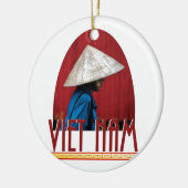 VIETNAM KERAMISCH ORNAMENT (Links)