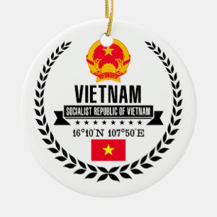 Vietnam Keramisch Ornament