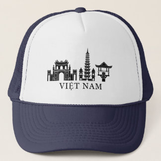 Vietnam landmarks trucker pet