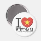Vietnam Magneet (Voorkant / Achterkant)