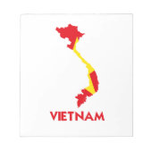 VIETNAM MAP NOTITIEBLOK (Voorkant)